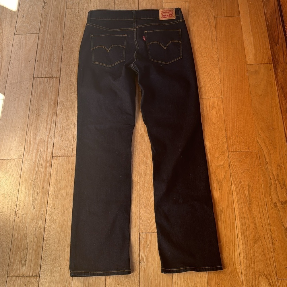 Levi’s 314 Shaping Straight Jean in midnight blue, Size 30 - Picture 7 of 10
